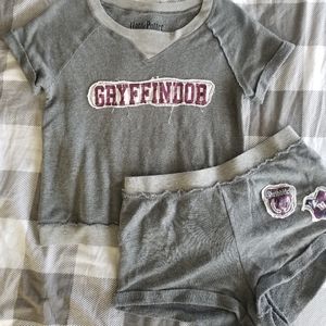 Harry Potter Gryffindor PJ set